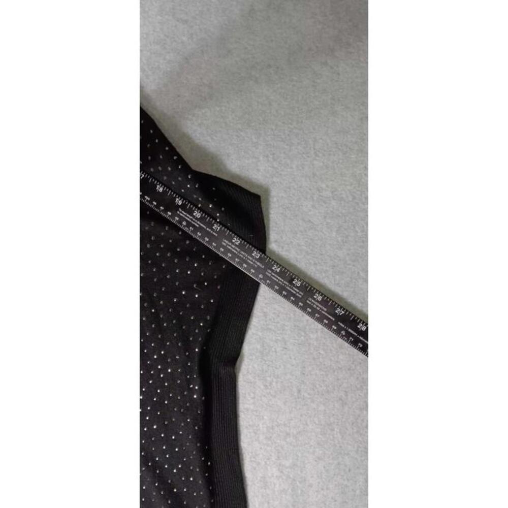 Vila Milano Wool Blend Poncho Style Sweater Womens Size Small Black And... - Picture 9 of 12